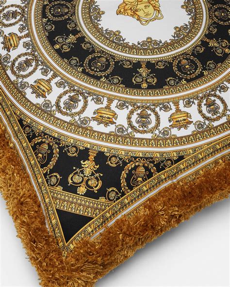 versace black baroque print cushion|Versace I Love Baroque Cushion (45cm x 45cm) .